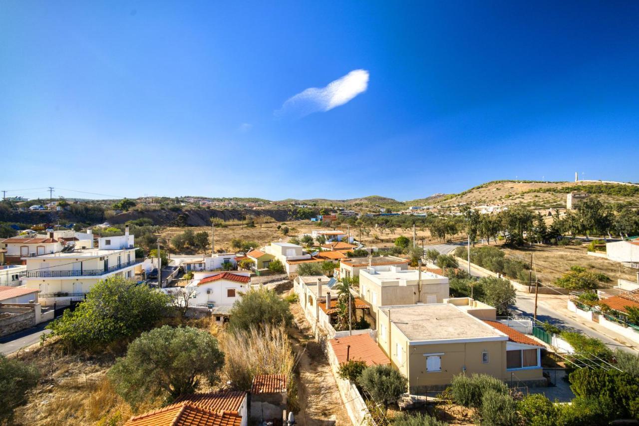 Sea & Mountain Apartment Close To Port And City Lávrion Esterno foto