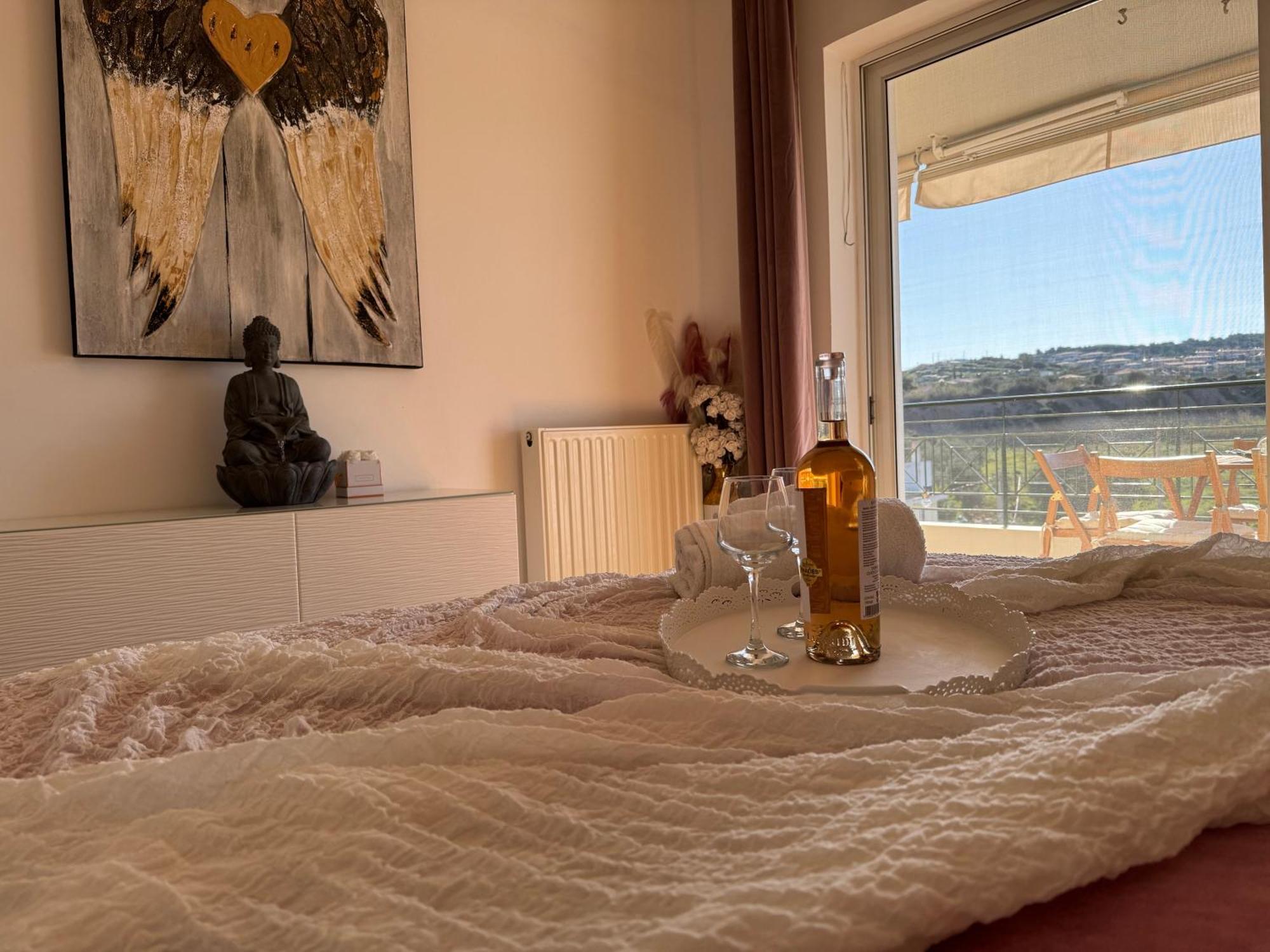 Sea & Mountain Apartment Close To Port And City Lávrion Esterno foto