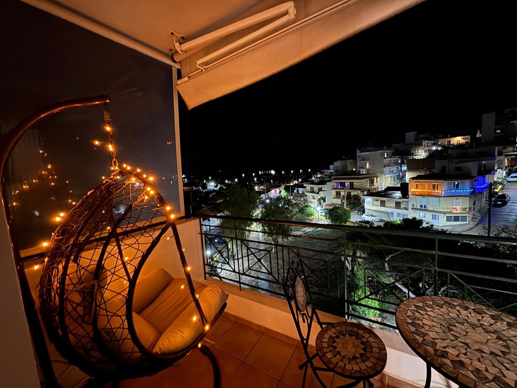 Sea & Mountain Apartment Close To Port And City Lávrion Esterno foto